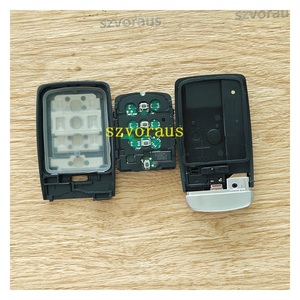 FCC ID: KR5V1X ** 2015-2019年用アキュラRLX TLX 4ボタン車のスマートキーロゴなしフリップキー - Product Image 6