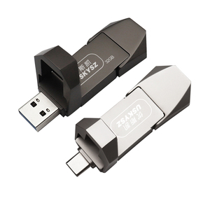 Toptan Pendrive OTG tipi c hız kadar 500 MB/s 128GB 256GB 512GB 1TB USB 3.2 flash sürücü harici katı hal sürücü - Product Image 1