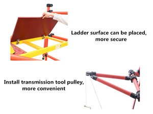 En1004 tiêu chuẩn di động nhanh chóng điều chỉnh <span class=keywords><strong>genex</strong></span> sợi thủy tinh giàn giáo giàn giáo ván với nền tảng nhà sản xuất - Product Image 2