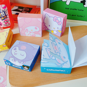 Ladrillo de nota adhesiva de animales gruesos, bloque de notas de dibujos animados de estilo japonés para estudio, motivación, recompensas para niños, personaje personalizado a granel - Product Image 6
