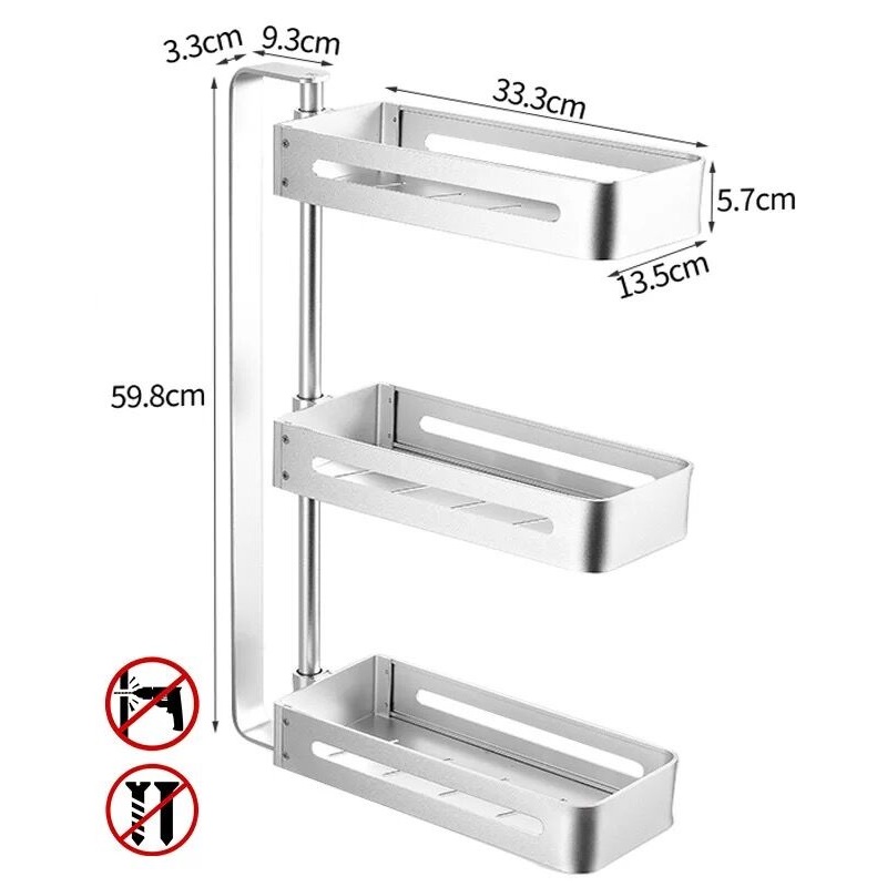 Trois couches (Argent)