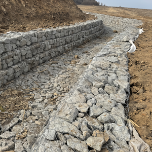 2x1x1 M özelleştirilmiş altıgen dokuma <span class=keywords><strong>Gabion</strong></span> sepeti galvanizli demir tel örgü tedarikçiler <span class=keywords><strong>Gabion</strong></span> kutusu - Product Image 2