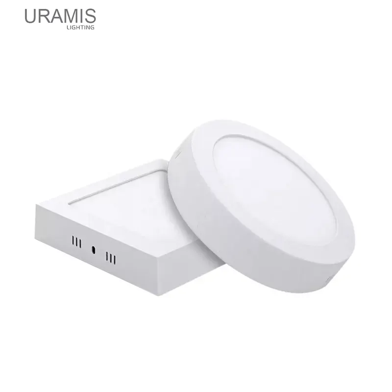 Ultra-Thin Small LED Ceiling Light Round Square LED Panel Lights Surface Mounted Panel LampPopular