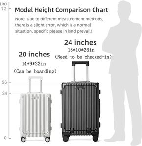 Maleta Automtica <span class=keywords><strong>Carryon</strong></span> Luggage with Laptop Compartment Trolley Bag Removable Wheelsアルミニウムパスポートホルダー<span class=keywords><strong>TSA</strong></span>スーツケース