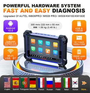 Autel im608II 608 pro im608pro araç anahtar kodu programlama programcı tarayıcı automotriz immobilizer çilingir araçları makinesi