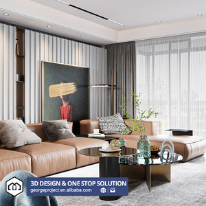 Casa de proyectos australianos 3D Max Rendering Diseño de interiores Villa Servicios de renderizado 3D personalizados modernos Diseño de interiores de modelado 3D - Product Image 2