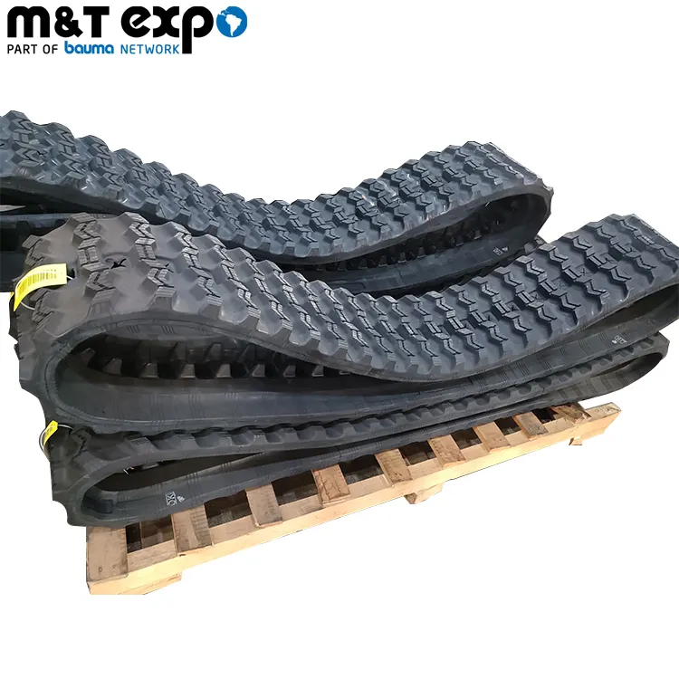 Rubber Track Undercarriag 300x52.5x84 Excavator Tracks Conversion Crawler Small Vehicle Tractor Harvester