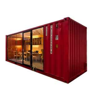 Chống động đất và chống gió có thể mở rộng vận chuyển container nhà quán cà phê nhà hàng - Product Image 2