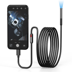 ANESOK 3合1 USB内窥镜摄像机1080p摄像机8.0毫米管道镜工业内窥镜