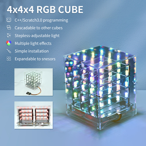 Keyestudio 4*4*4 RGB CUBE Modul Anzeige CUBE Starterset für Arduino