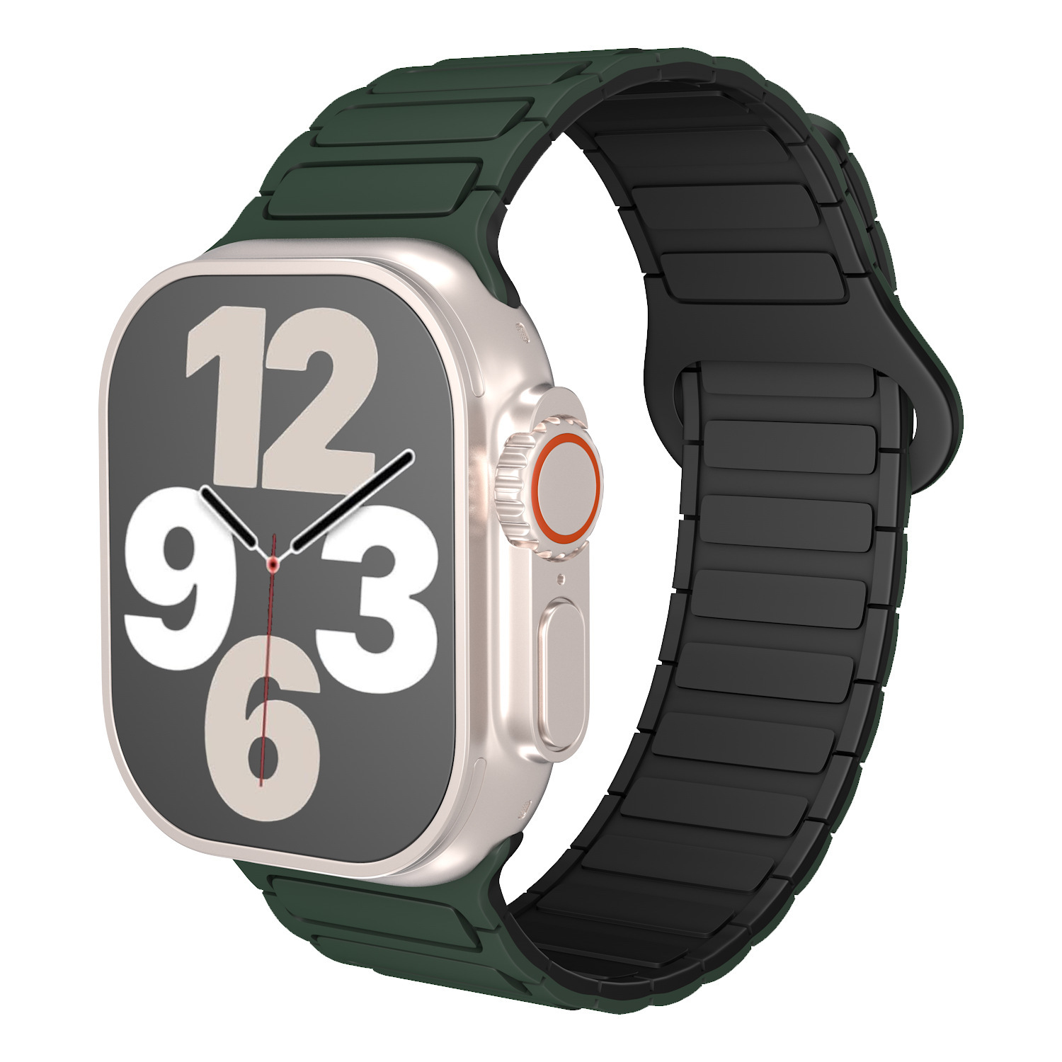 dark green+black