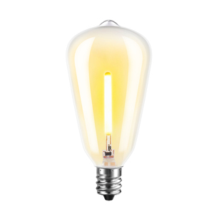 ST38飛散防止LEDエジソン電球小型ベースE12交換用ストリングライト屋外ストリング電球用 - Product Image 2