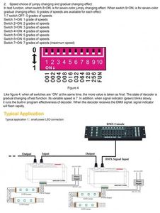 Digital <strong>Display</strong> 12V 3CH 4CH RGB RGBW <strong>LED</strong> Strip Light 512 <strong>Dmx</strong> <strong>Controller</strong> 4 Channel Decoder <strong>for</strong> RGB RGBW Strip Lights - Product Image 3