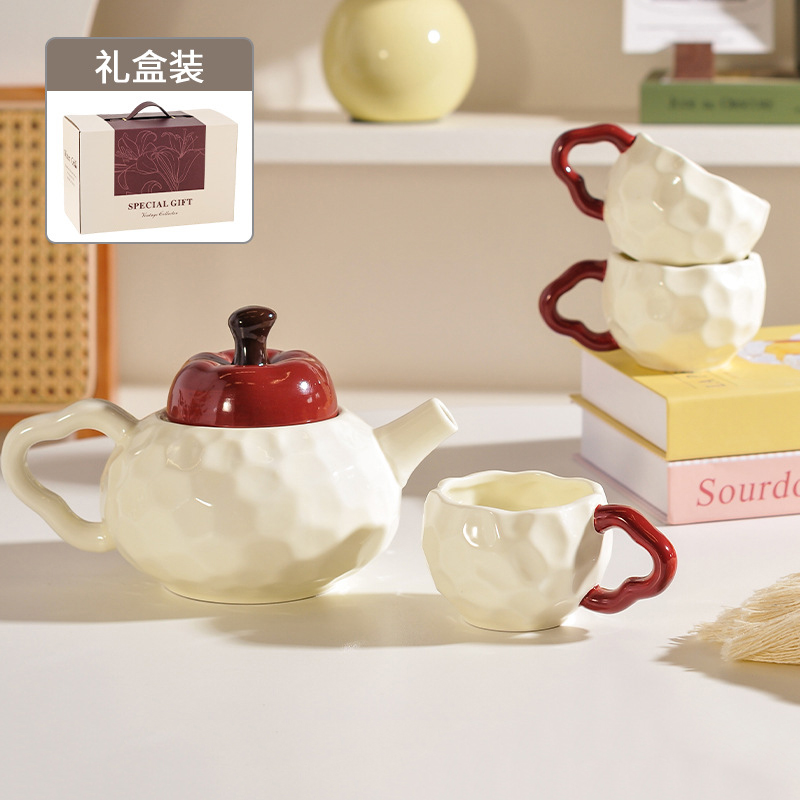 Tetera Apple-One con 4 tazas