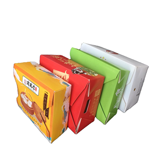 Özel Logo Kraft kağıt yemek kabı tek kullanımlık paket Fast Food ambalaj ekmek ve özel baskı ile çerezler için - Product Image 3