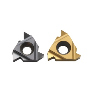 16ER AG60 inserto di filettatura in carburo ISO profilo parziale metrico 60 °/profilo parziale 55 ° RH fili metrici esterni o M12-M30 - Product Image 1