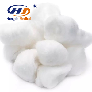 Bola katun wol organik medis steril, bola kapas gigi penyerap bedah - Product Image 4