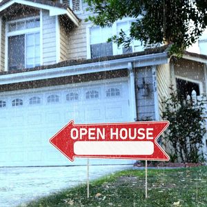 Tùy chỉnh sóng sân dấu hiệu cho bất động sản mở nhà quảng cáo bao gồm cắt dịch vụ chế biến và sân đăng bài - Product Image 1