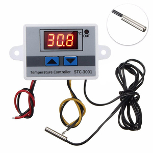 Digital-LED-Thermostat-Steuersc halter Sonde Xh-w3001 12V 24V 48V 110-220V 3 Monate 10a Relais-Temperatur regler - Product Image 4
