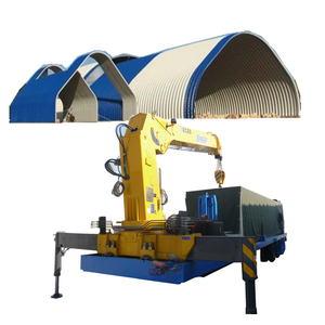 SUBM-600-305 <span class=keywords><strong>k</strong></span> q açıklıklı eğri çatı galvanizli çelik kemer çatı birden çok şekil yapı makinesi