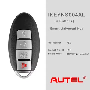 Autel IKEYNS005AL กุญแจอัจฉริยะอเนกประสงค์4ปุ่มสำหรับรถยนต์นิสสันออโต้โดยใช้เครื่องโปรแกรมกุญแจ KM100 IM508S IM608S II - Product Image 4