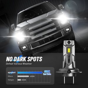 Bóng đèn pha LED Novsight 12000LM 40W siêu sáng, bóng đèn H7 mini 1:1, 6500K trắng, chống nước IP68, cắm là chạy - Product Image 4