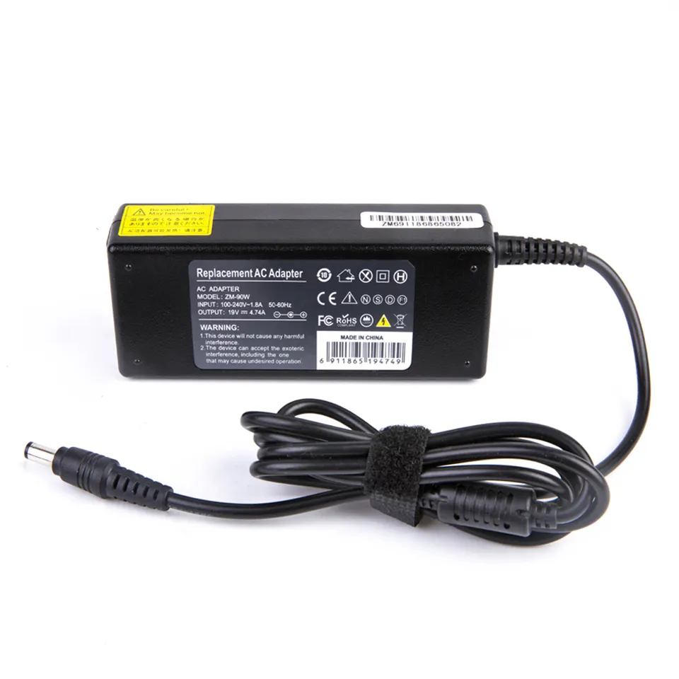 Cargador universal para computadora portátil 90W 19 V 4.74A 5,5*2,5 adaptador de paquete de energía para computadora portátil Toshiba adaptador de cargador para computadora portátil 19 V