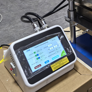 Pressa a caldo programmabile automatica del laboratorio 30T con i doppi piani di riscaldamento/macchina elettrica della stampa di calore - Product Image 5