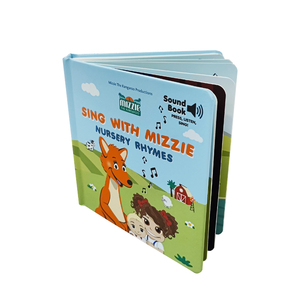Custom Kids Music <strong>Ballad</strong> Cardboard <strong>Books</strong> Printing Baby Children Board Sound <strong>Books</strong> Printing - Product Image 1