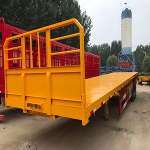 40FT <strong>2</strong> Axle Heavy Duty Steel Structure High <strong>Load</strong> Capacity Anti-Corrosion Semi-Trailer for Global Logistics Flatbed <strong>Container</strong> - Product Image 5