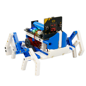 16 in 1 bina bit süper kiti Python ve Makecode programlama için eğitim robotu oyuncak microbit V1and V2 ile uyumlu