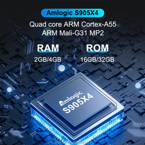 Nuovo 4GB 32GB Amlogic S905X4 Media Player Quad Core1000M RJ-45 USB3.0 Android Set Top Box 4k con telecomando IR - Product Image 5