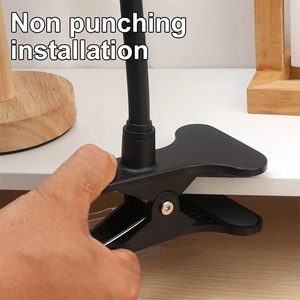 Evrensel bebek izleme monitörü dağı yumruk ücretsiz bebek kamerası standı klip tabanı IP kamera braketi kamera ile bükülebilir tutucu - Product Image 6