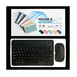 Factory OEM Language Wireless Mini <strong>Keyboard</strong> <strong>Mouse</strong> Mobile Phone Tablet Universal Wireless <strong>Keyboard</strong> <strong>Mouse</strong> Kit - Product Image 1
