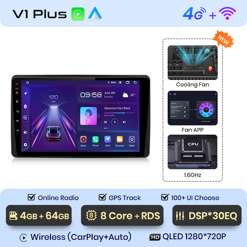 V1 Plus (4GB + 64GB)