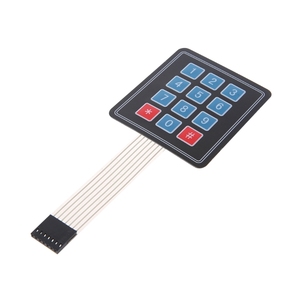 3X4 12 键矩阵阵列膜开关键盘 - Product Image 3