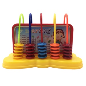 Kinder früh lernen Mathematik Zählen Kunststoff pädagogische lustige Abakus Spielzeug