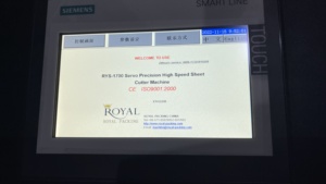 RYS çift sarmal rulo 1 rulo sac kesme makinesi yüksek hızlı kesiciler ile kağıt kesme makinesi - Product Image 2