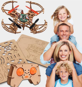 <strong>DIY</strong> Drone Kit HS109 Educational <strong>Toys</strong> for Kids Student Education RC Drone <strong>Self</strong> <strong>Assembly</strong> Kit Flash Light Remote Control Quadcopter - Product Image 5