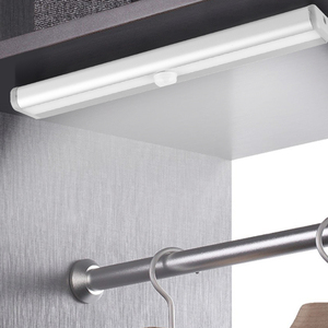 10LED alüminyum ışık Amazon dolap yatak hareket sensörü aktif kablosuz pille çalışan LED gece lambası - Product Image 6
