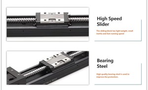 Husillo de bolas de alta precisión KK86, riel deslizante de movimiento lineal, módulo de riel de guía lineal de eje único directo de fábrica para robots lineales - Product Image 3