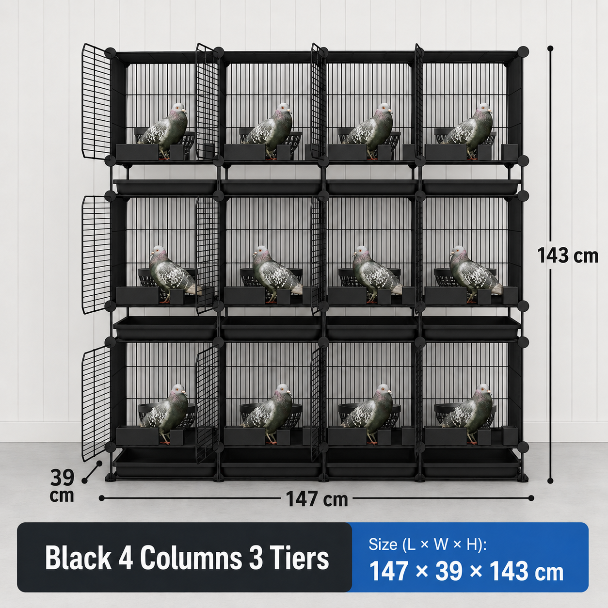 4-Grille 75*39*96CM