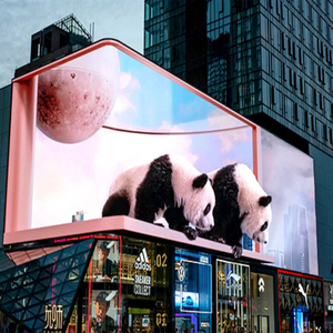 PuShunLed 3D Ojo desnudo P10 P8 P6 P4 P3 P2 P1 P0.8 Impermeable Delgado 3m x 2m Instalación fija Señal Led al aire libre Pantalla de visualización 3D - Product Image 3