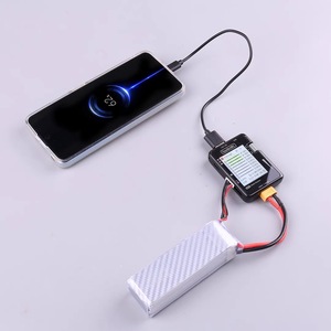 ToolkitRC MC8 USB-C <span class=keywords><strong>Multi</strong></span>-Checker, pengukur sel RC <span class=keywords><strong>Multi</strong></span> alat pengisian cepat pemeriksa keseimbangan kapasitas baterai - Product Image 2