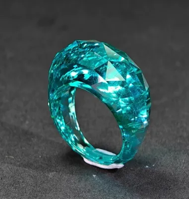 Personalizzare unico puro rubino anelli grandi dimensioni 80CT 100CT laboratorio coltivato rubino zaffiro Paraiba diamanti sintetici anello per gli uomini