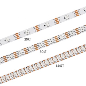 WS2813 Addressable Digital Pixel Magic Strip Light DC5V 10mm 60LEDs/meter SPI Rgbic Breakpoint Resumption for Project Decoration - Product Image 4