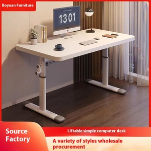 Mesa elevadora de escritorio de ordenador sencilla y moderna para el hogar, dormitorio, oficina/comedor para estudiantes, estudio y escritura, escritorio duradero - Product Image 5