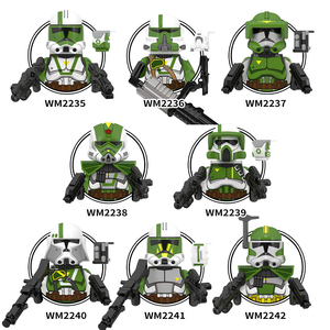 WM6125 <strong>Commander</strong> Doom Doomsday <strong>Commander</strong> Soldier Space Wars Mini Plastic Collect Educational Building <strong>Blocks</strong> for Kids Gift Toys - Product Image 1