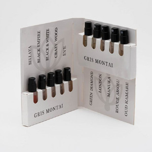 カスタム1ml 2ml 3ml 5ml香水サンプルテスターディスカバリーセット10pcバイアルインサート付き小さな紙箱 - Product Image 1