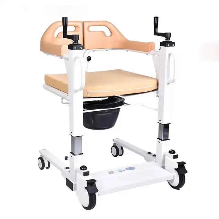 고령자용 도매 의료 유압 이동 통신대 휠체어 이송 환자 리프트 의자